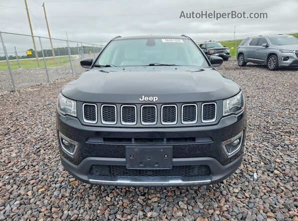 3C4NJDCBXHT641730 2017 JEEP COMPASS Black Widok z przodu