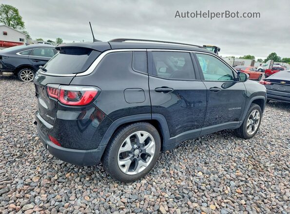 3C4NJDCBXHT641730 2017 JEEP COMPASS Black Tył prawy