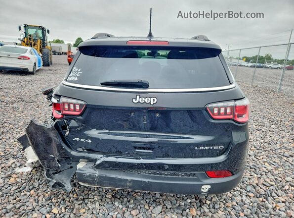 3C4NJDCBXHT641730 2017 JEEP COMPASS Black Widok z tyłu