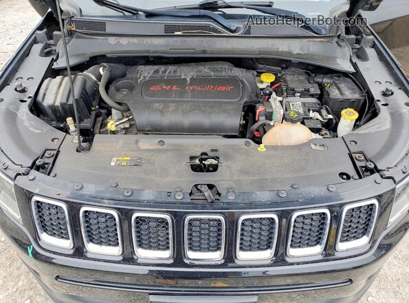 3C4NJDCBXJT100361 2018 JEEP COMPASS Черный Вид подкапотного пространства