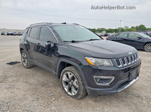 3C4NJDCBXJT100361 2018 JEEP COMPASS Черный Передняя правая четверть