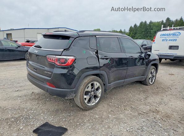 3C4NJDCBXJT100361 2018 JEEP COMPASS Черный Задняя правая четверть