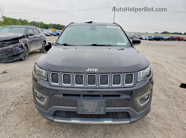 3C4NJDCBXJT100361 2018 JEEP COMPASS Черный Вид спереди