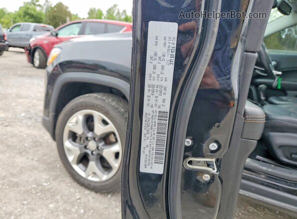 3C4NJDCBXJT100361 2018 JEEP COMPASS Черный Панорамный вид салона 360°
