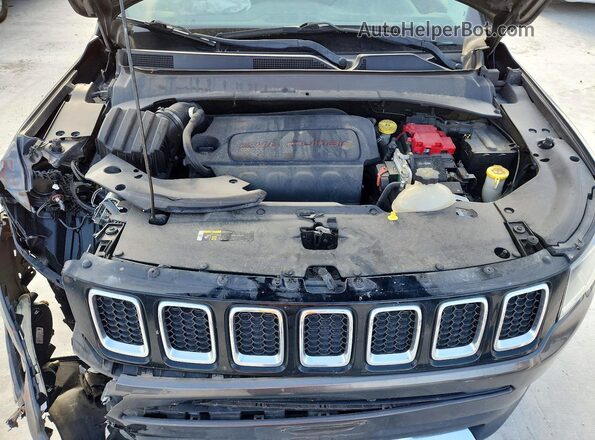 3C4NJDCBXKT616771 2019 JEEP COMPASS Gray უკანა სალონის ხედი