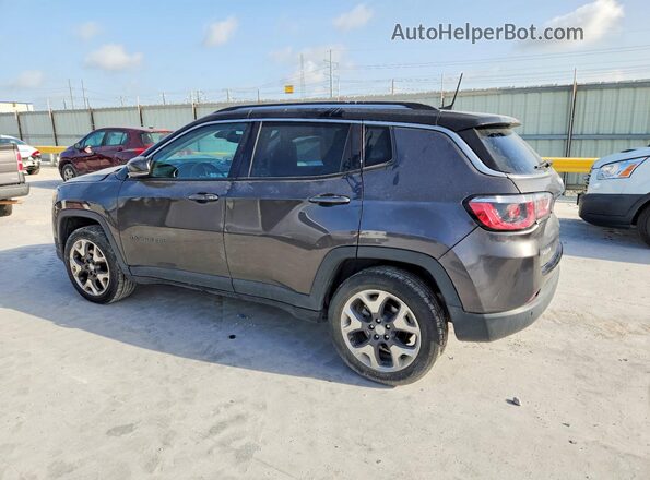 3C4NJDCBXKT616771 2019 JEEP COMPASS Gray უკანა მარცხენა