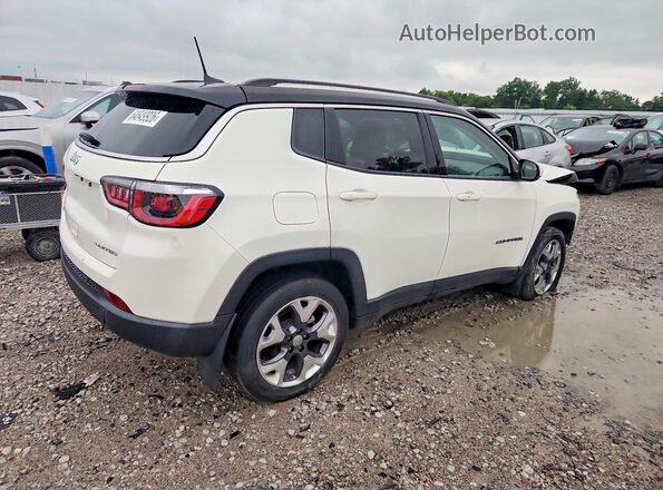 3C4NJDCBXLT112979 2020 JEEP COMPASS White Trasero derecho