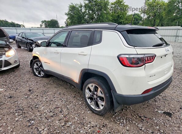 3C4NJDCBXLT112979 2020 JEEP COMPASS White Trasero izquierdo