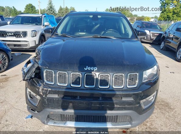 3C4NJDCBXLT160854 2020 JEEP COMPASS Black Instrument cluster view