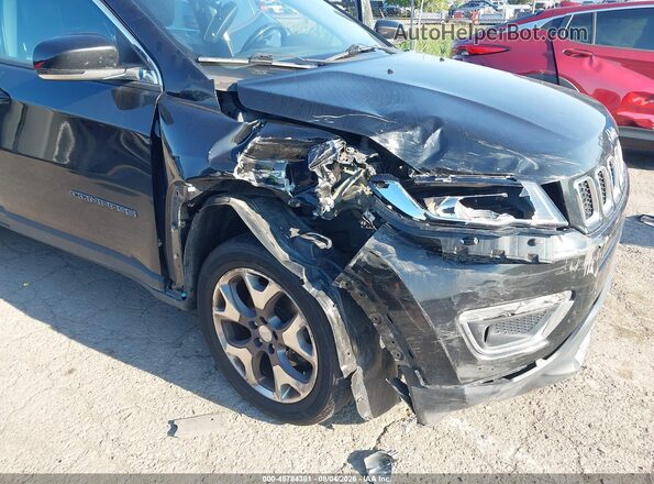 3C4NJDCBXLT160854 2020 JEEP COMPASS Black Front view