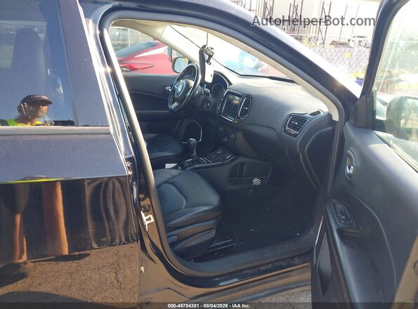 3C4NJDCBXLT160854 2020 JEEP COMPASS Black Front interior view