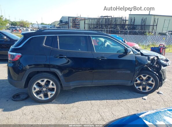 3C4NJDCBXLT160854 2020 JEEP COMPASS Black Rear interior view