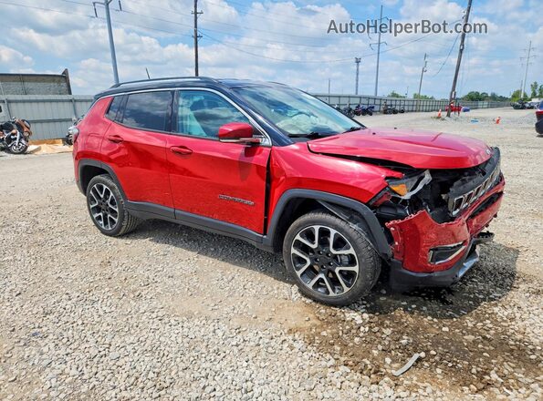 3C4NJDCBXMT515734 2021 JEEP COMPASS Red Delantero derecho