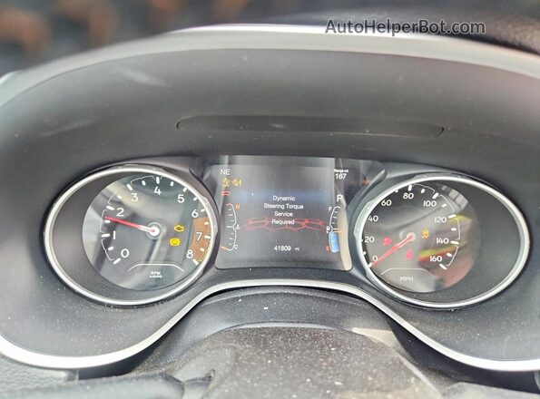 3C4NJDCBXMT515734 2021 JEEP COMPASS Red Vista del cuadro de instrumentos