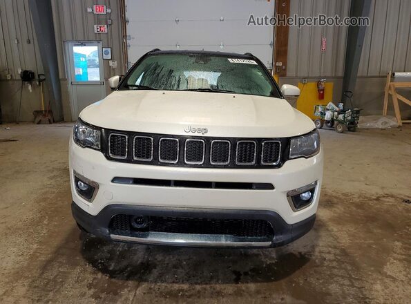 3C4NJDCBXMT550807 2021 JEEP COMPASS White Widok z przodu