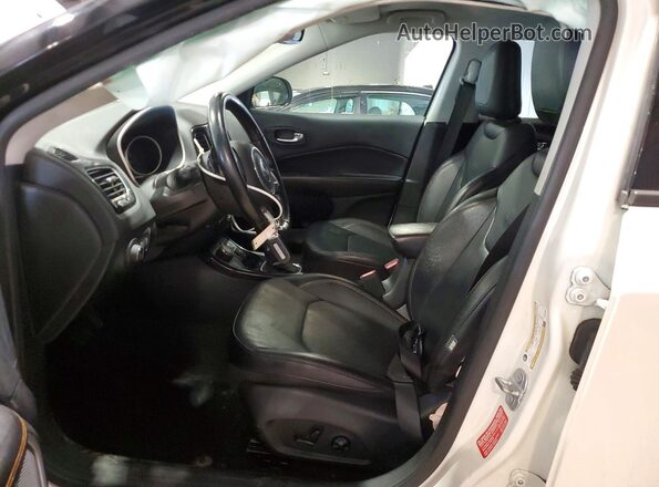 3C4NJDCBXMT550807 2021 JEEP COMPASS White Widok wnętrza z przodu