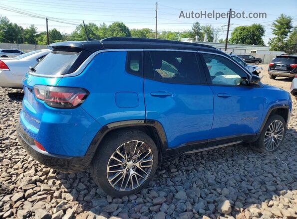 3C4NJDCN0PT502179 2023 JEEP COMPASS Синий Задняя правая четверть