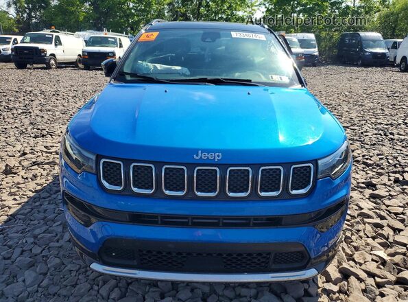 3C4NJDCN0PT502179 2023 JEEP COMPASS Синий Вид спереди