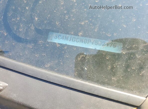 3C4NJDCN0PT502179 2023 JEEP COMPASS Синий Вид наклейки с VIN-кодом