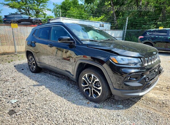 3C4NJDCN0PT549468 2023 JEEP COMPASS Black Delantero derecho