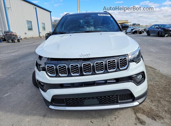 3C4NJDCN0RT157867 2024 JEEP COMPASS White წინა ხედი