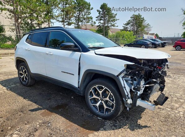 3C4NJDCN0ST599912 2025 JEEP COMPASS White Передня права чверть