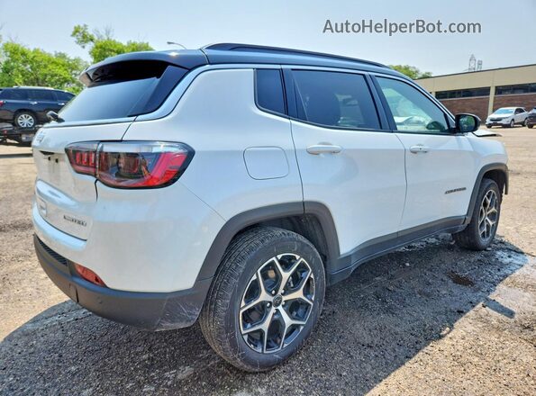 3C4NJDCN0ST599912 2025 JEEP COMPASS White Задня права чверть