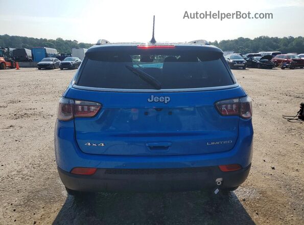3C4NJDCN0ST605546 2025 JEEP COMPASS Blue Rear view