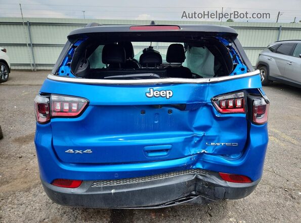 3C4NJDCN0TT178645 2026 JEEP COMPASS Blue Вид ззаду