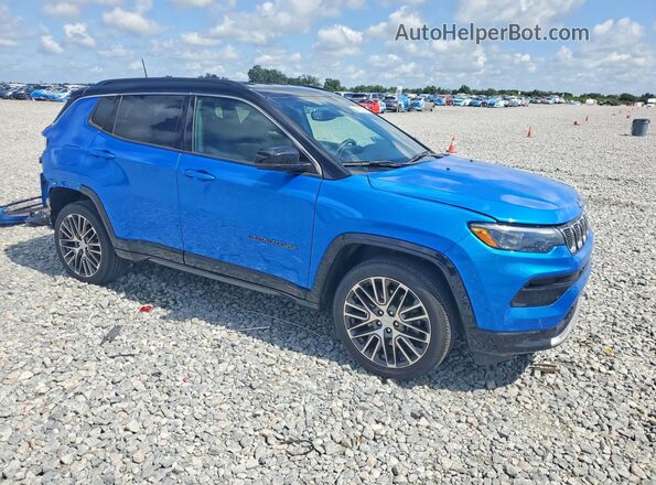 3C4NJDCN1PT554159 2023 JEEP COMPASS Blue წინა მარჯვენა