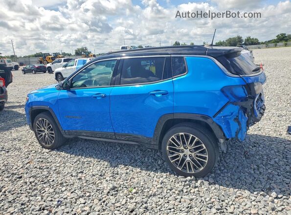 3C4NJDCN1PT554159 2023 JEEP COMPASS Blue უკანა მარცხენა