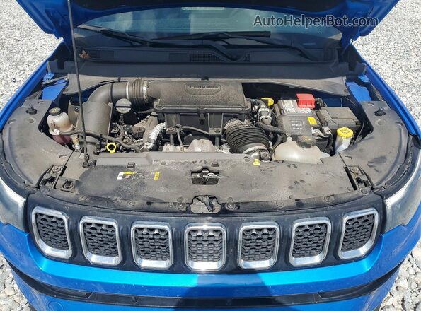 3C4NJDCN1PT554159 2023 JEEP COMPASS Blue უკანა სალონის ხედი