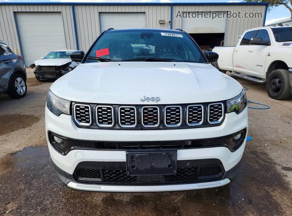 3C4NJDCN1ST514348 2025 JEEP COMPASS Белый Вид спереди