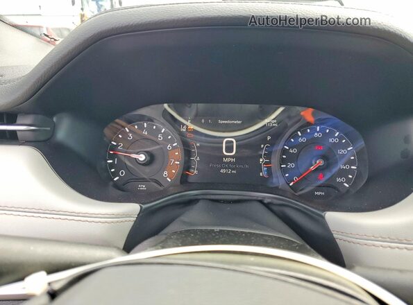3C4NJDCN1TT203097 2026 JEEP COMPASS Blue Instrument cluster view