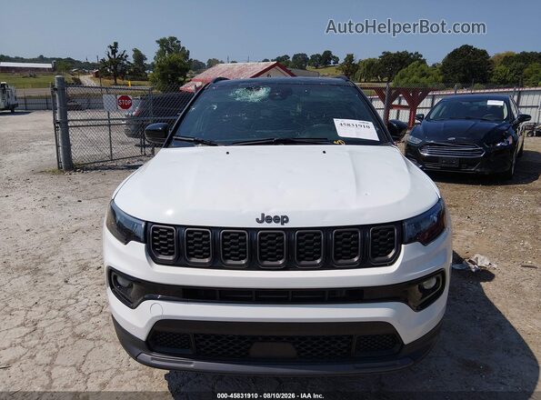 3C4NJDCN1TT214486 2026 JEEP COMPASS White Vista del cuadro de instrumentos