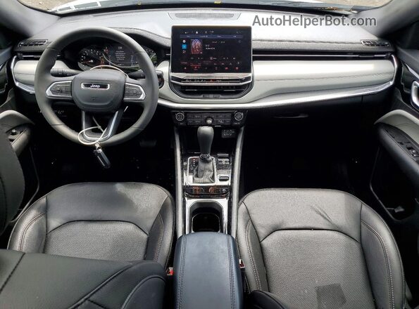 3C4NJDCN2PT562559 2023 JEEP COMPASS White Առջևի վահանակի տեսք