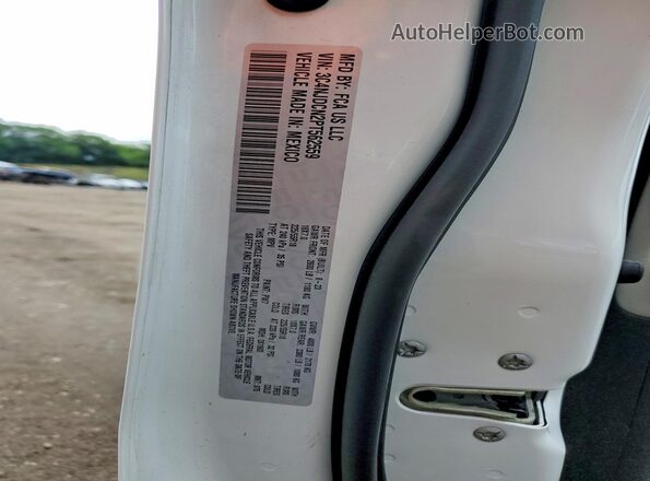 3C4NJDCN2PT562559 2023 JEEP COMPASS White VIN կոդի պիտակի տեսք