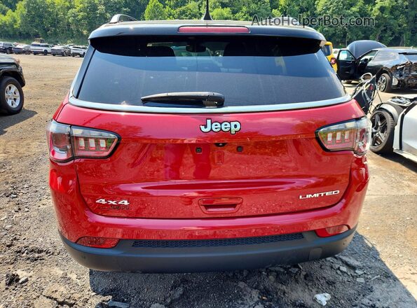 3C4NJDCN2RT597461 2024 JEEP COMPASS Red Widok z tyłu