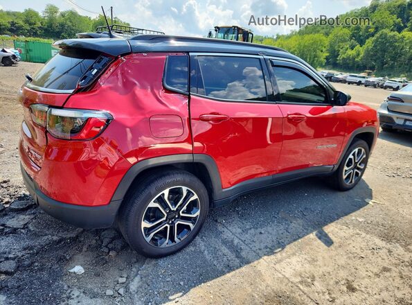3C4NJDCN2RT597461 2024 JEEP COMPASS Red Tył prawy