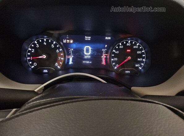 3C4NJDCN2ST513144 2025 JEEP COMPASS Белый Вид щитка приборов