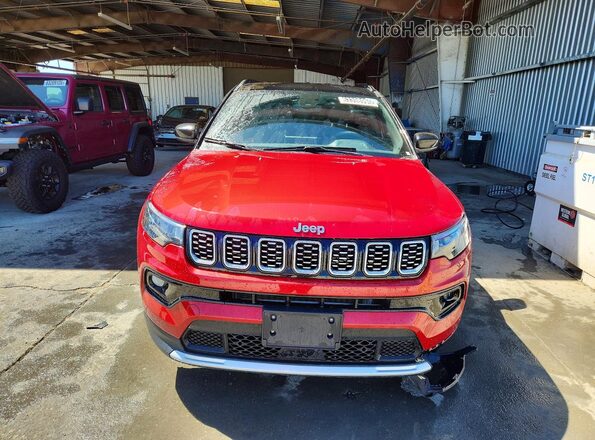 3C4NJDCN2ST525603 2025 JEEP COMPASS Red Դիմացի տեսք