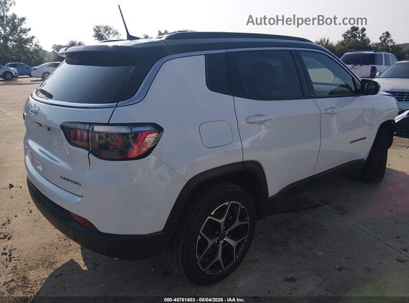 3C4NJDCN2ST581539 2025 JEEP COMPASS White უკანა მარჯვენა