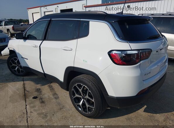 3C4NJDCN2ST581539 2025 JEEP COMPASS White უკანა მარცხენა