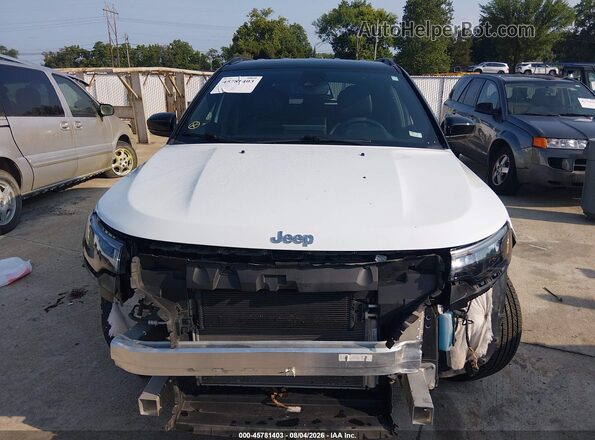 3C4NJDCN2ST581539 2025 JEEP COMPASS White უკანა სალონის ხედი