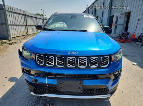 3C4NJDCN2ST619660 2025 JEEP COMPASS Blue Widok z przodu