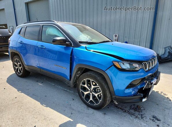 3C4NJDCN2ST619660 2025 JEEP COMPASS Blue Przód prawy