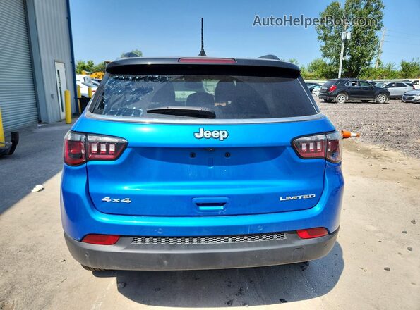 3C4NJDCN2ST619660 2025 JEEP COMPASS Blue Widok z tyłu