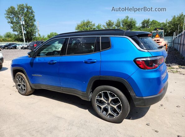 3C4NJDCN2ST619660 2025 JEEP COMPASS Blue Tył lewy