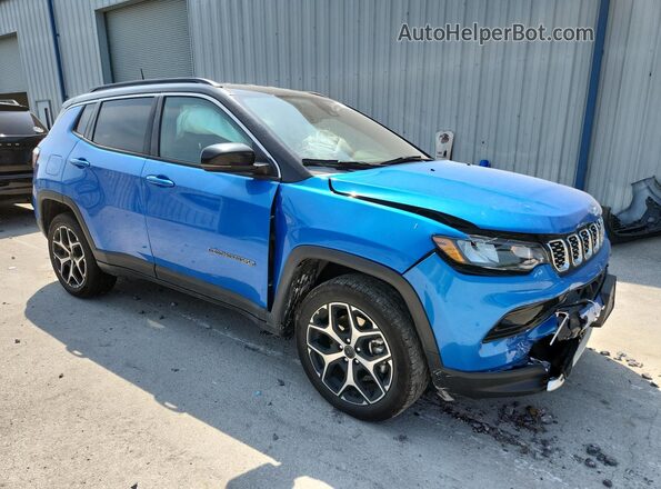 3C4NJDCN2ST619660 2025 JEEP COMPASS Blue Widok wnętrza 360 stopni