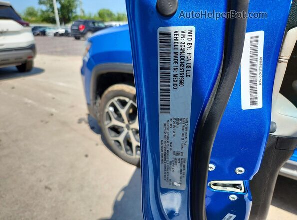 3C4NJDCN2ST619660 2025 JEEP COMPASS Blue Widok komory silnika